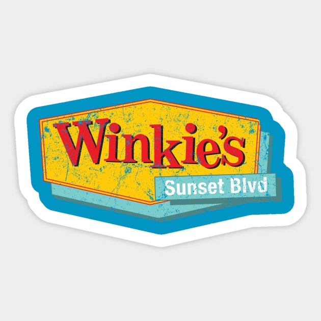 Winkie's Sticker by MindsparkCreative